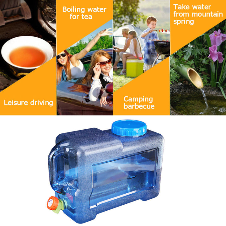 Portable Travel Camping Water Container with Faucet | Kalsten