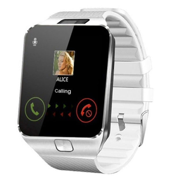 Skanto | Smartwatch Supports SIM Card Multiple Languages Touchscreen Bluetooth Sports Fitness Tracker Camera Wrist Smartphone Watch