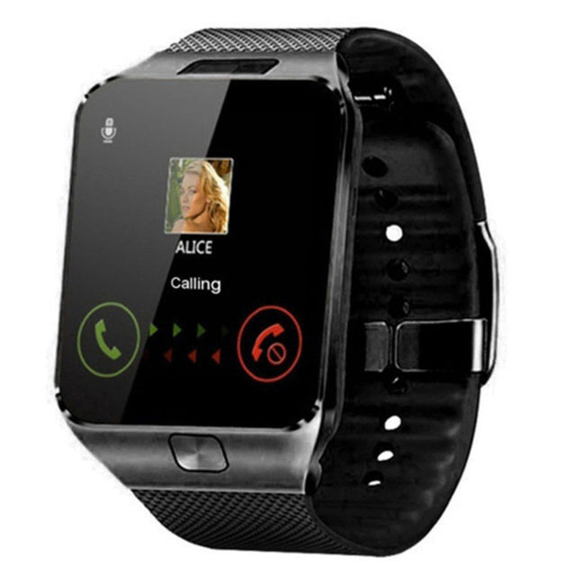 Skanto | Smartwatch Supports SIM Card Multiple Languages Touchscreen Bluetooth Sports Fitness Tracker Camera Wrist Smartphone Watch