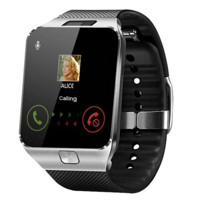 Skanto | Smartwatch Supports SIM Card Multiple Languages Touchscreen Bluetooth Sports Fitness Tracker Camera Wrist Smartphone Watch