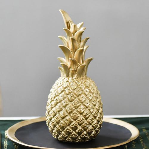 Skanto | PineLux Glittering Pineapple Decorative Figurine | Modern Design | Available in 3 Colors & Sizes