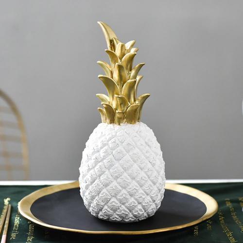 Skanto | PineLux Glittering Pineapple Decorative Figurine | Modern Design | Available in 3 Colors & Sizes