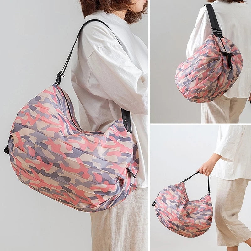 Large Capacity Canvas Foldable Shopping Bag | Kalsten
