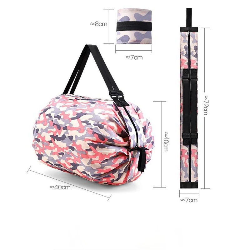 Large Capacity Canvas Foldable Shopping Bag | Kalsten