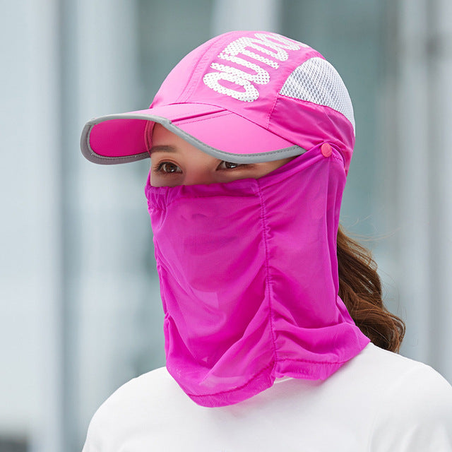 Anti-Ultraviolet Outdoor Breathable Summer Mask Hat | Kalsten