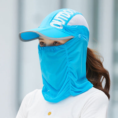 Anti-Ultraviolet Outdoor Breathable Summer Mask Hat | Brehn