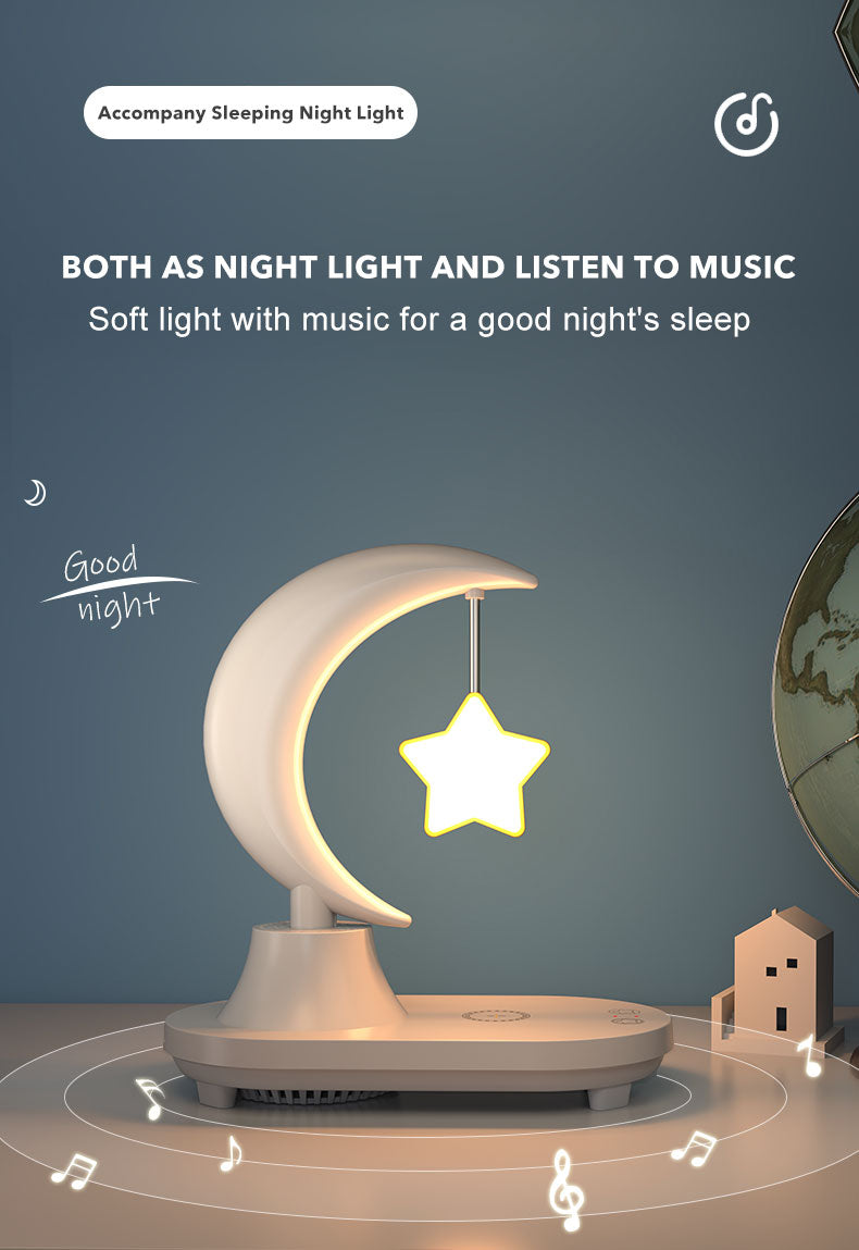 Moon Star Wireless Charging Night Lamp | Kalsten
