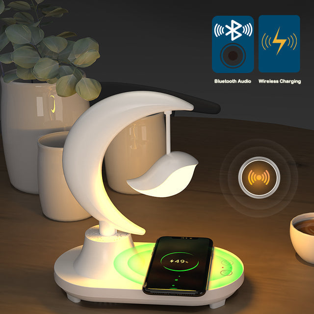 Moon Star Wireless Charging Night Lamp | Kalsten