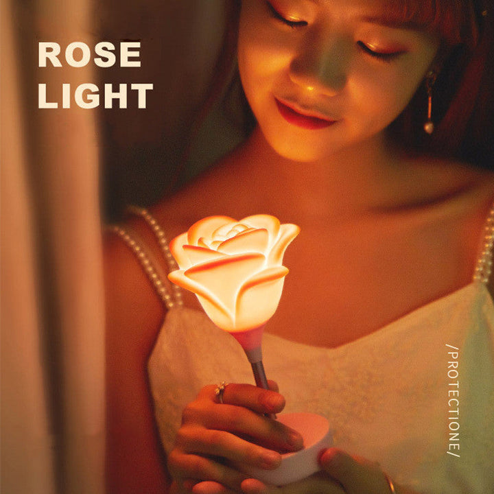 Rose Flower Romantic Touch Night Light | Kalsten