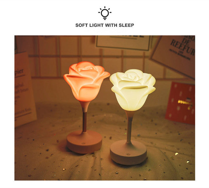 Rose Flower Romantic Touch Night Light | Kalsten