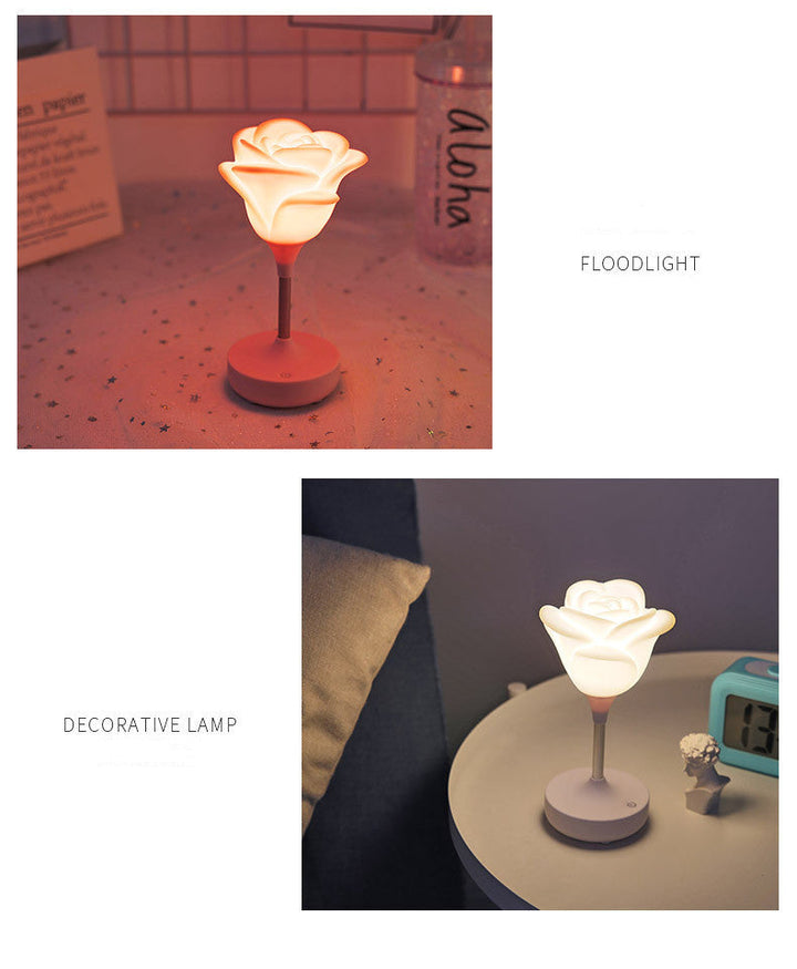Rose Flower Romantic Touch Night Light | Kalsten