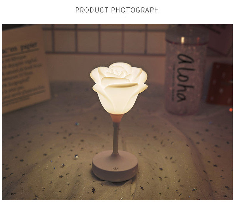 Rose Flower Romantic Touch Night Light | Kalsten