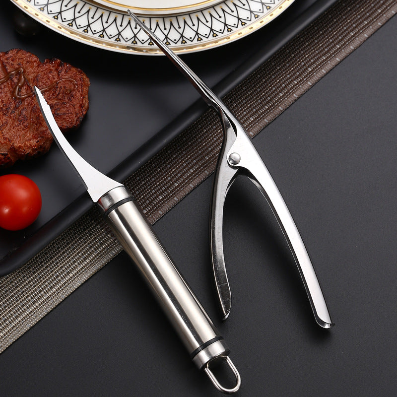 Kalsten | Shrimp Cleaner Stainless Steel Cutter