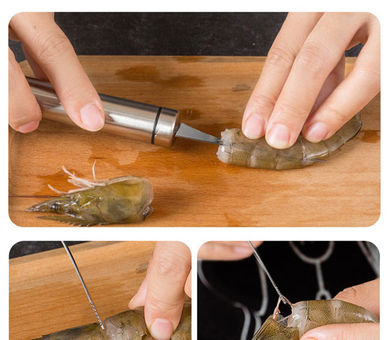 Kalsten | Shrimp Cleaner Stainless Steel Cutter