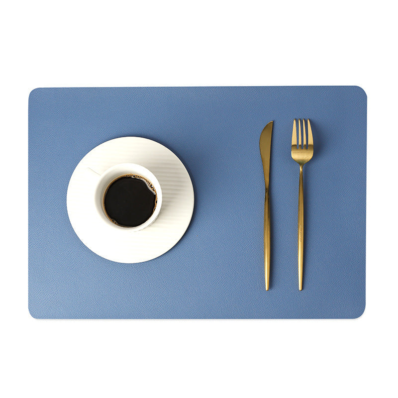 BowLift | Modern rectangular waterproof PU leather placemats