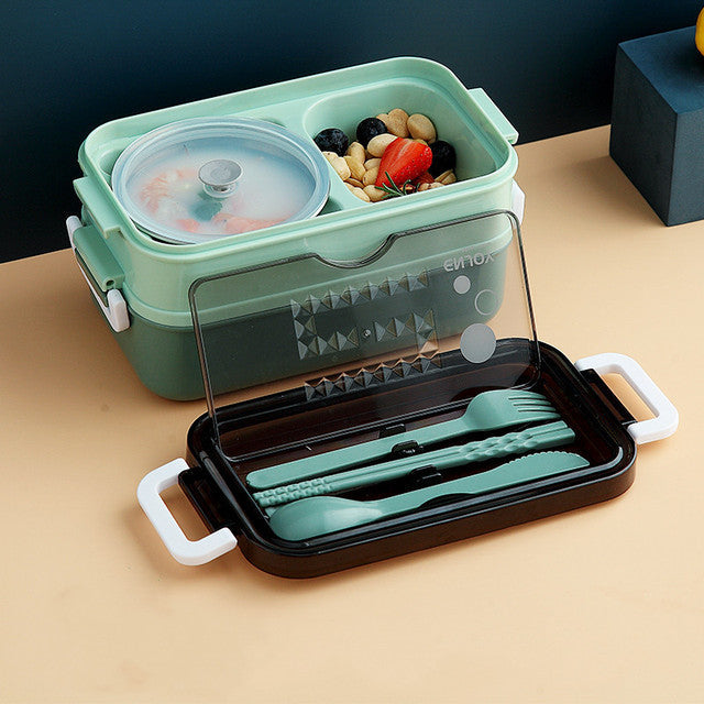 Double Layer Leak-Proof Soup Bowl Lunch Box | Kalsten