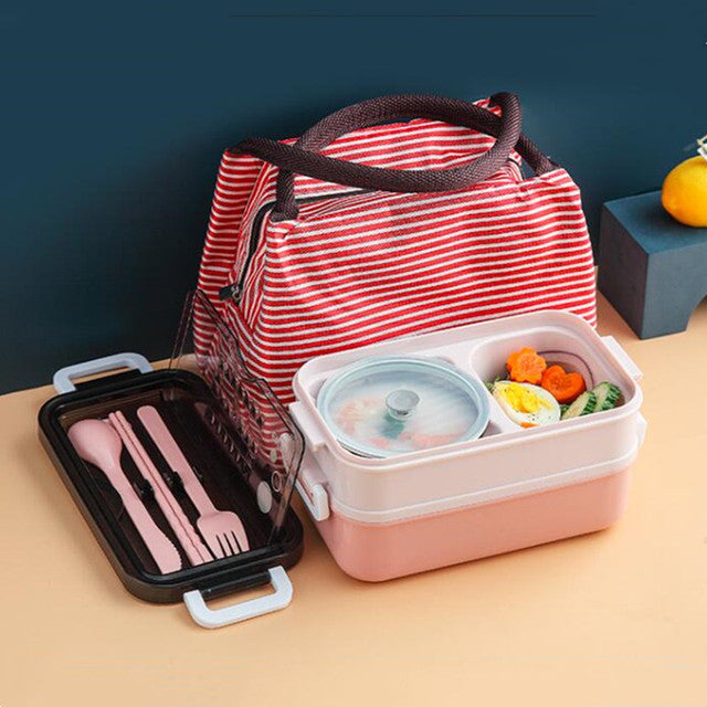 Double Layer Leak-Proof Soup Bowl Lunch Box | Kalsten