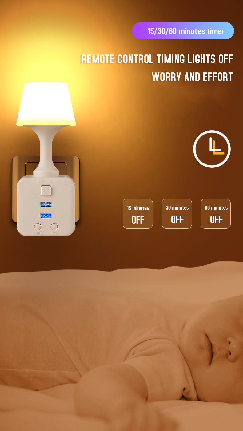 Remote Control Luminous Night Light | Kalsten