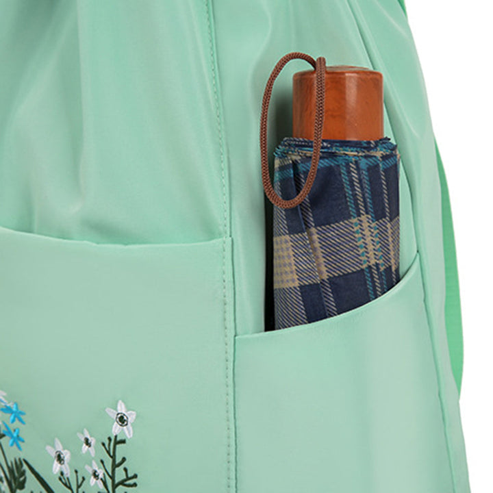 Flower Waterproof Folding Large Travel Backpack | Kalsten
