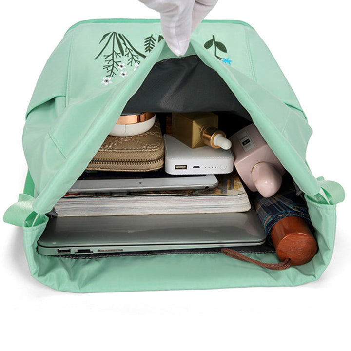 Flower Waterproof Folding Large Travel Backpack | Kalsten