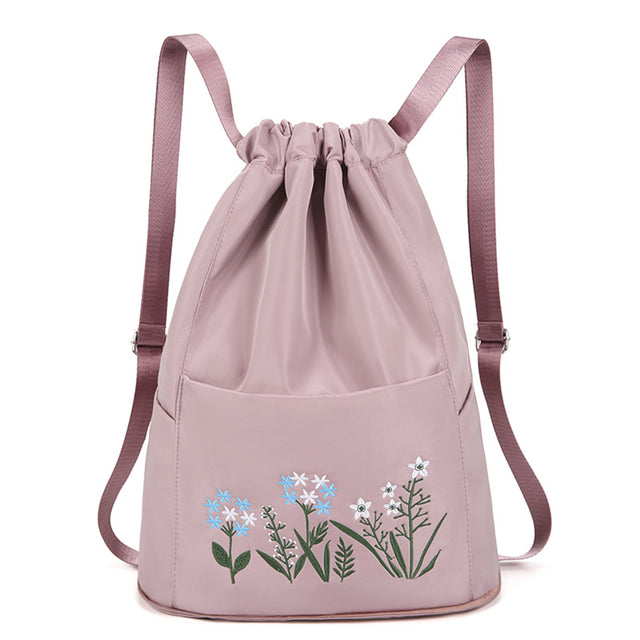 Flower Waterproof Folding Large Travel Backpack | Kalsten