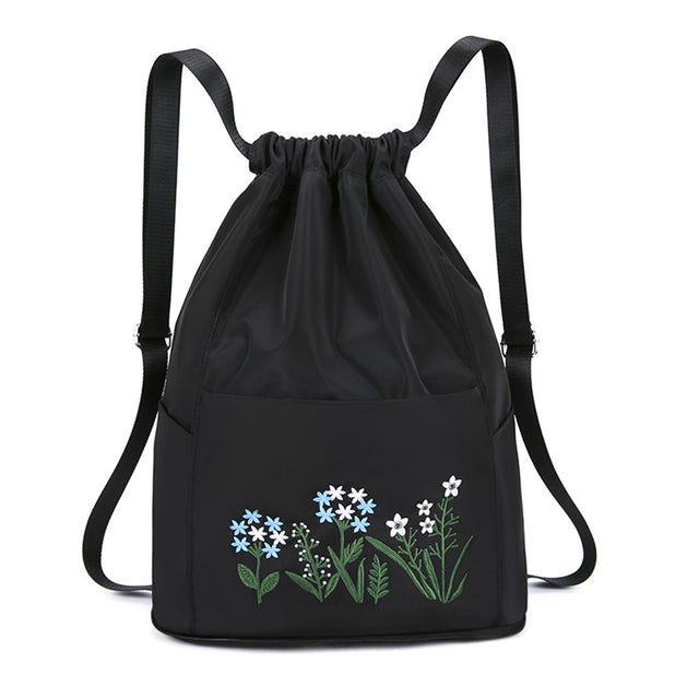 Flower Waterproof Folding Large Travel Backpack | Kalsten