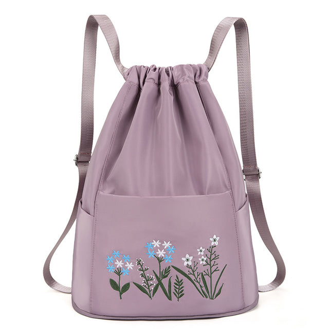 Flower Waterproof Folding Large Travel Backpack | Kalsten