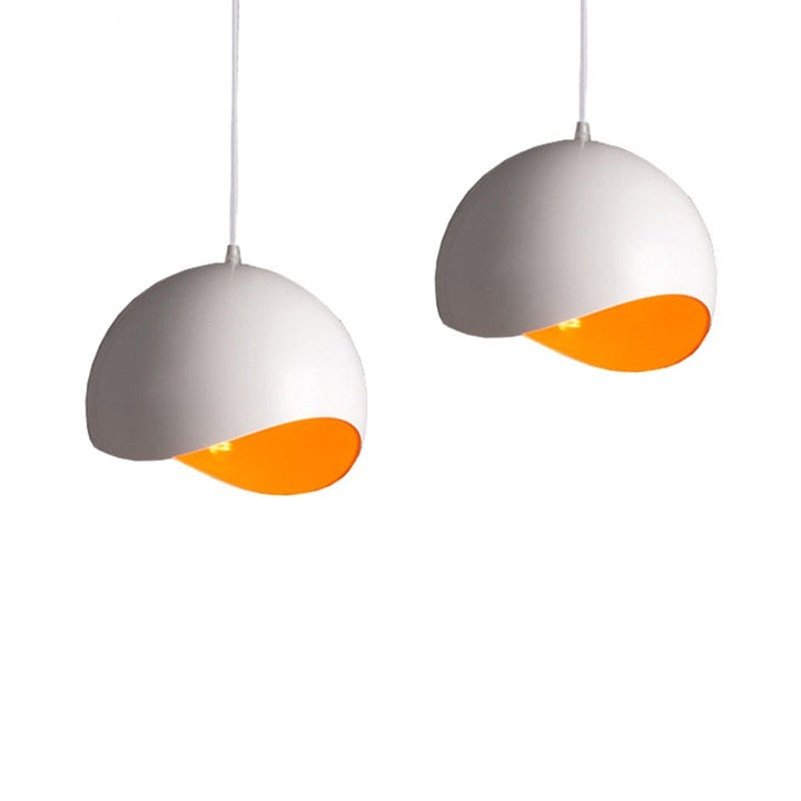 Modern Aluminum Eggshell Nordic Pendant Lamp | Kalsten