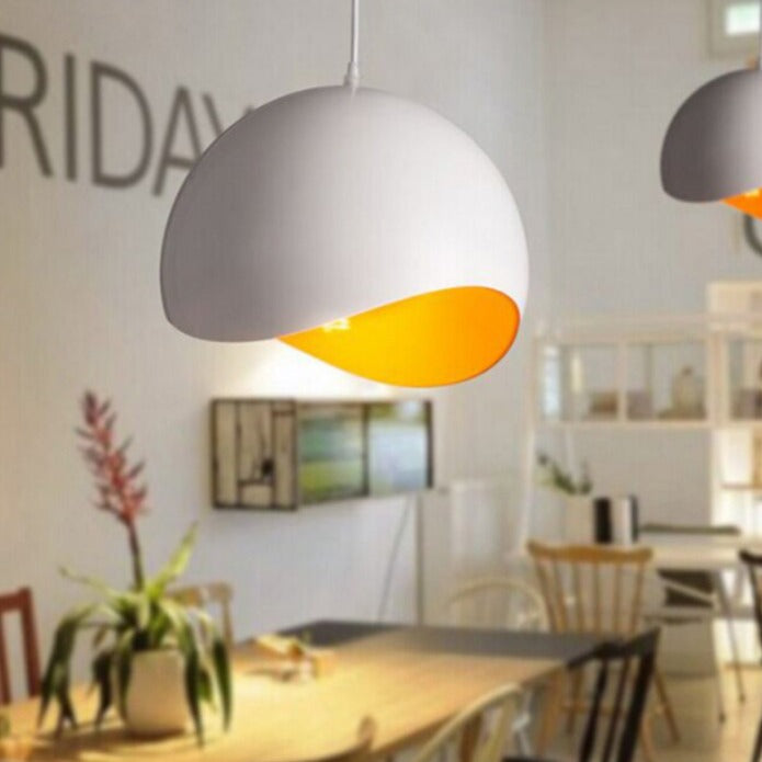Modern Aluminum Eggshell Nordic Pendant Lamp | Kalsten