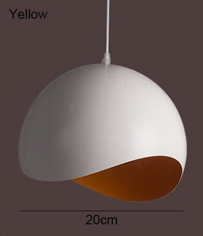 Modern Aluminum Eggshell Nordic Pendant Lamp | Kalsten