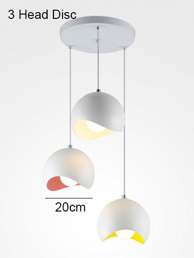 Modern Aluminum Eggshell Nordic Pendant Lamp | Kalsten