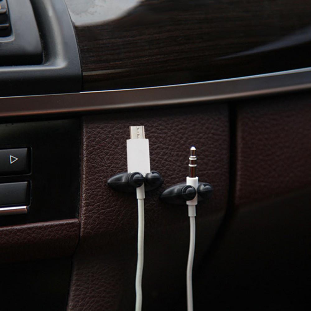Car Cable Holder Clips (8 Pcs) | Kalsten