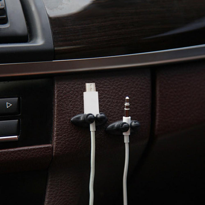 Car Cable Holder Clips (8 Pcs) | Kalsten