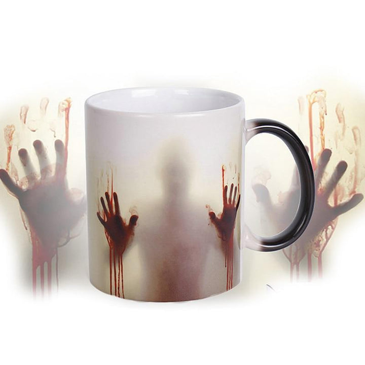 Heat Sensitive Bloody Hands Mug | Kalsten
