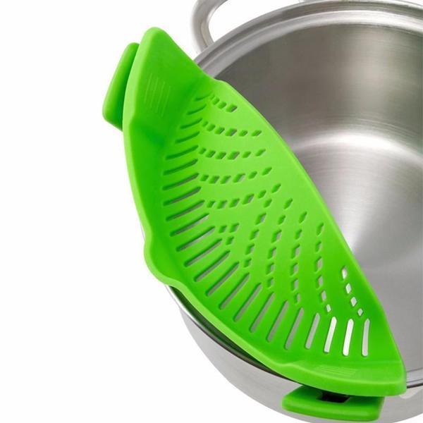 Food Straining Silicone Colander | Kalsten