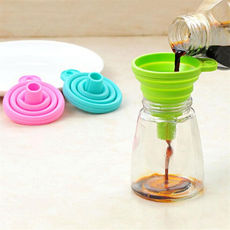 Collapsible/Foldable Silicone Funnel | Kalsten