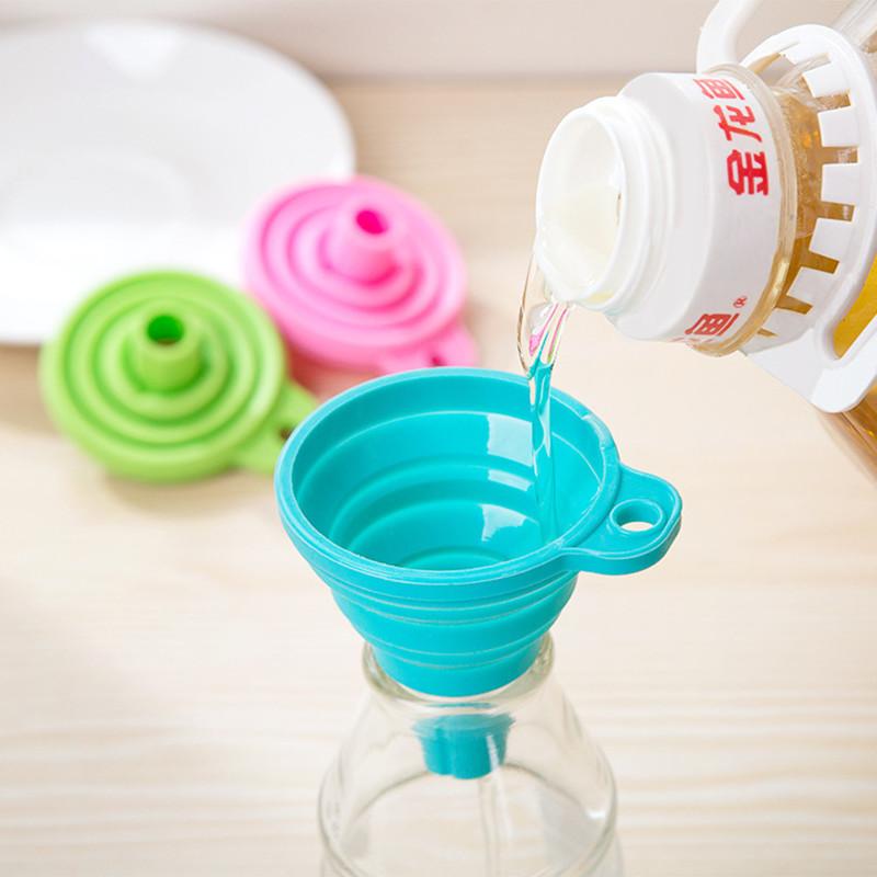 Collapsible/Foldable Silicone Funnel | Kalsten