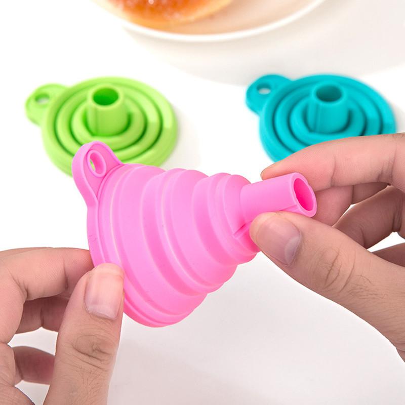 Collapsible/Foldable Silicone Funnel | Kalsten