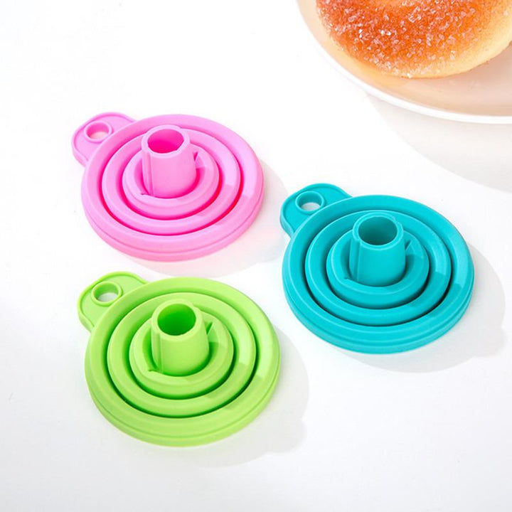 Collapsible/Foldable Silicone Funnel | Kalsten