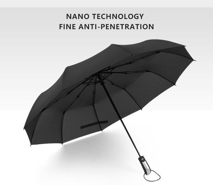 Kalsten | Luxury Automatic Open & close Umbrella Folding Wind water Resistant