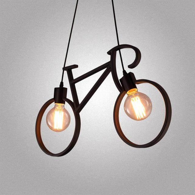 Modern Bicycle Nordic Style Droplight Chandelier Lamp | Kalsten