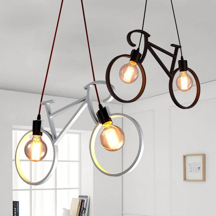 Modern Bicycle Nordic Style Droplight Chandelier Lamp | Kalsten