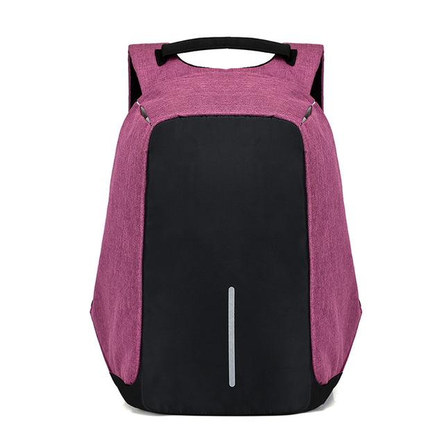 The Diamond Anti Theft Backpack with USB Charger | Kalsten