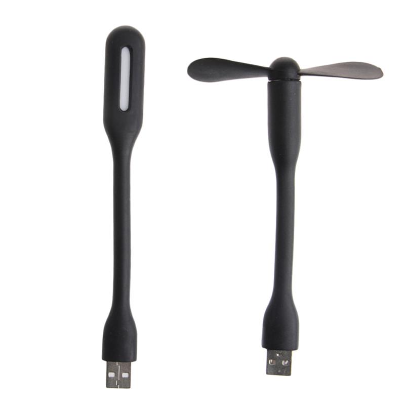 USB Mini Fan and LED Light - Bundle | Kalsten