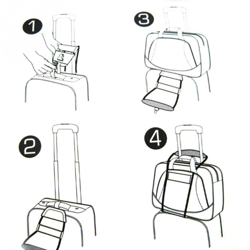 Adjustable Carry On Suitcase Bungee Strap | Kalsten