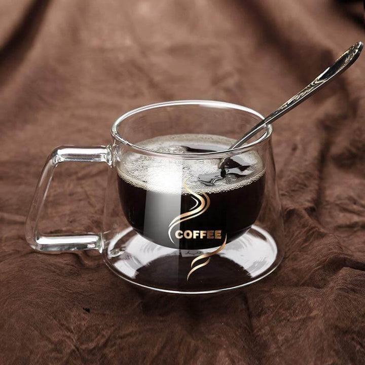 Kalsten | Double Glass High Temperature Coffee Cup