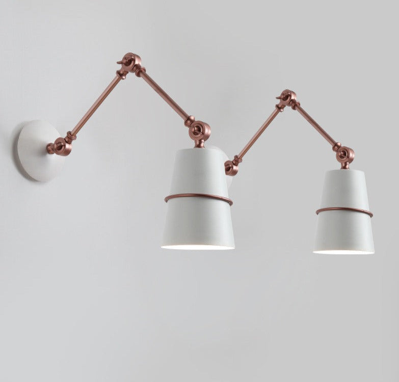 Nordic Iron Swing Long Arm Modern Wall Lamp | Kalsten