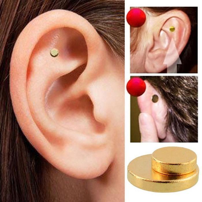 Brehn | Miracle Anti-Smoking Magnetic Patch Ear Magnet Stop Cigarettes Quit Smoking