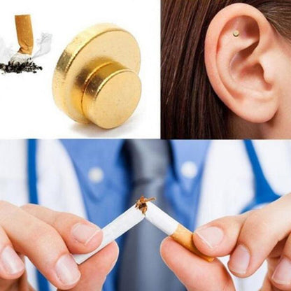 Brehn | Miracle Anti-Smoking Magnetic Patch Ear Magnet Stop Cigarettes Smoke Quit