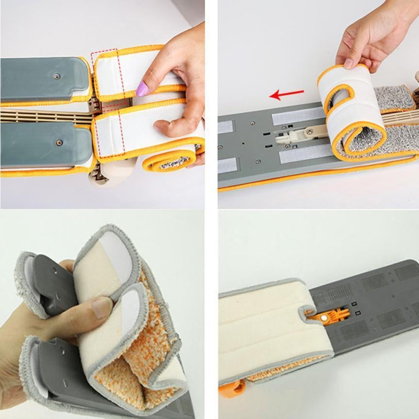 Double Sided Mop - Two Piece Extra Mop Pads | Kalsten